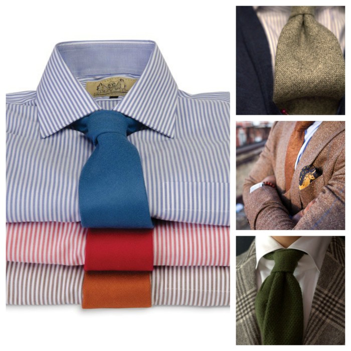 TRENDING: Woolen Ties & How To Make Them Work For You