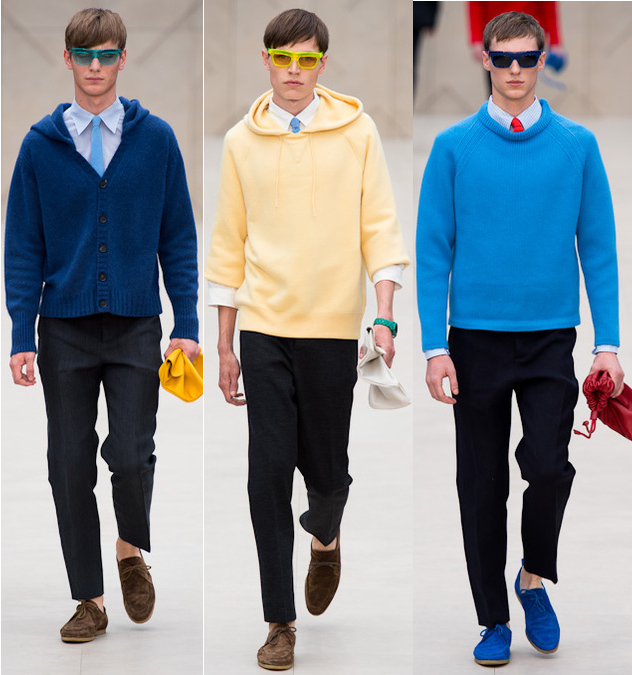 Colorful Hoodies by Burberry SS14