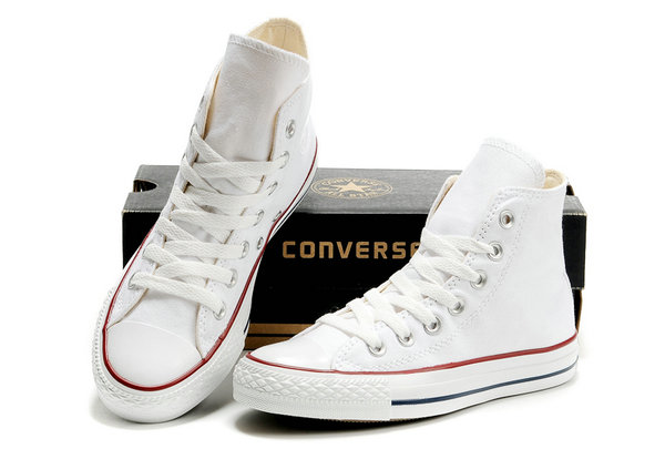 Converse White All Star Hi Trainers