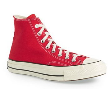 Converse 1970s Chuck Taylor® All Star® High Red Sneakers Men
