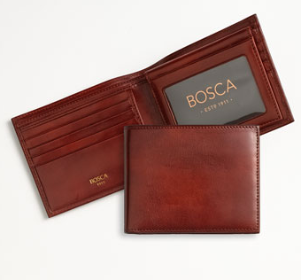 "Old Leather" L-Fold Wallet by Bosca