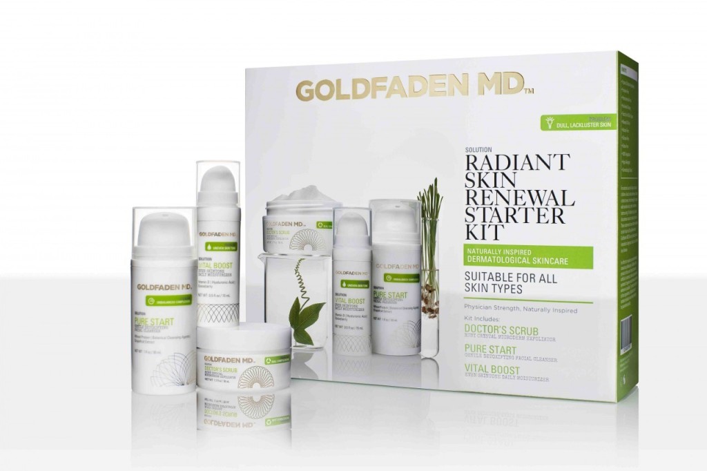 Goldfaden MD Radiant Skin Renewal Starter Kit.