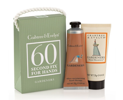 Crabtree & Evelyn Gardeners Mini 60 Second Fix Kit for Hands.